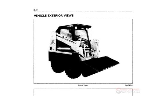 toyota skid steer manual pdf|toyota skid steer parts manual.